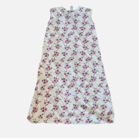 Touched by Nature Organic Cotton Sleep Bag Sack L 12-18 Months Purple Floral - Picture 1 of 7